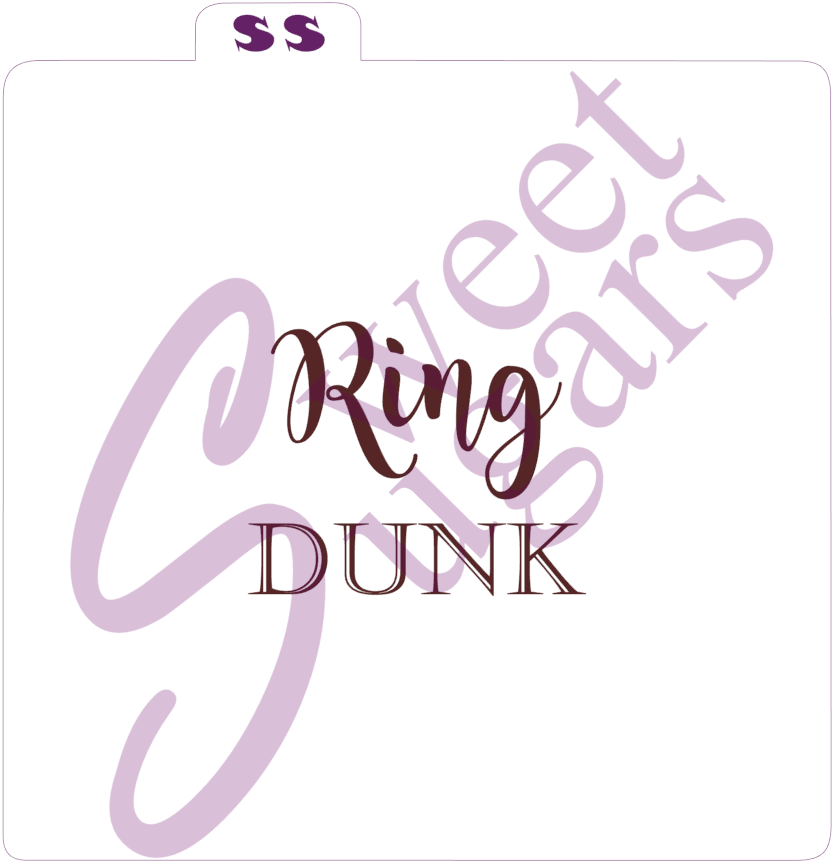Ring Dunk Silkscreen Stencil image 0