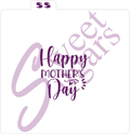 Happy Mother's Day Silkscreen Stencil image 0