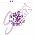 Cotton Tail Cutie Silkscreen Stencil image 0