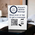 8" x 10" Tabletop One-Piece Acrylic Sign image 0