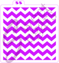 Chevron Stencil - Traditional or Silkscreen image 0