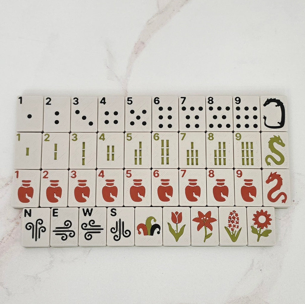 Mah Jongg Set Home Decor
