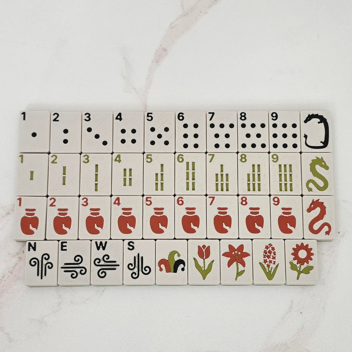 Mah Jongg Set Home Decor