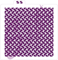 Open Basketweave Background (Highlight) Silkscreen Shadow image 0