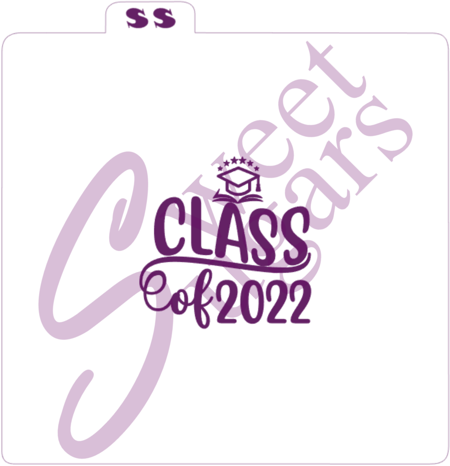 Class of 2022 Silkscreen Stencil image 0