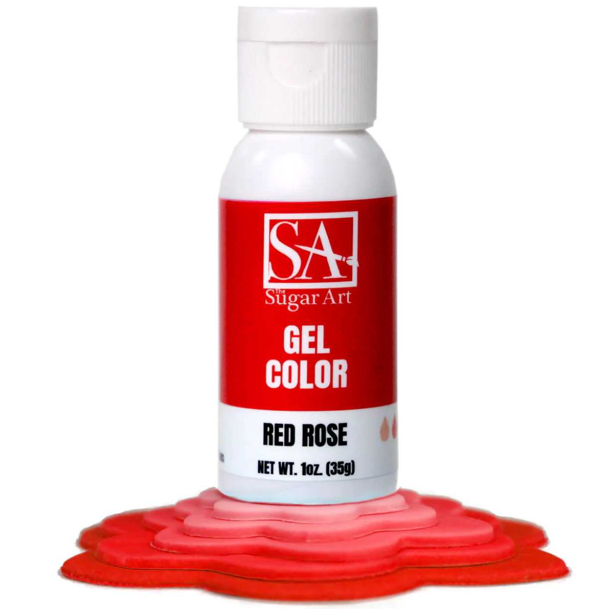 Red Rose Gel Food Color - Essential image 0