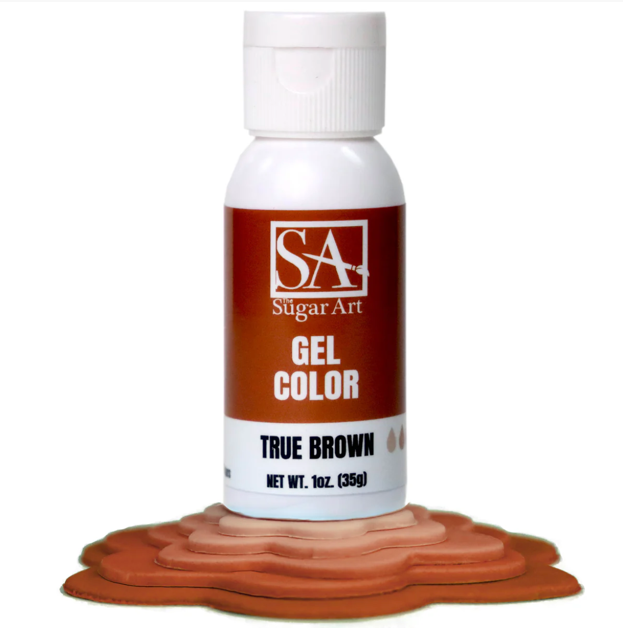 True Brown Gel Food Color - Essential image 0