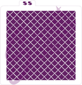 Tight Basketweave or Net Background (Highlight) Silkscreen Stencil image 0
