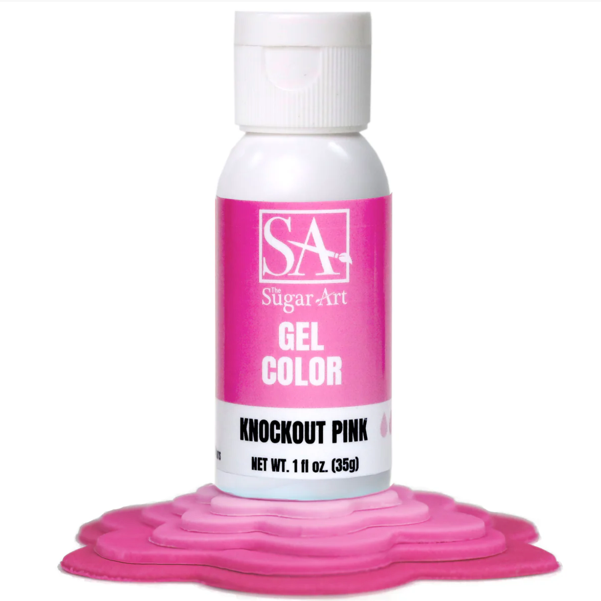 Knockout Pink Gel Food Color 3.0 image 0