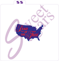 Land of the Free 2 Part Silkscreen Stencil image 0