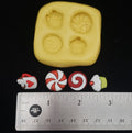 Winter / Christmas Treats Mold for Fondant, Chocolate, & Clay, etc. image 0