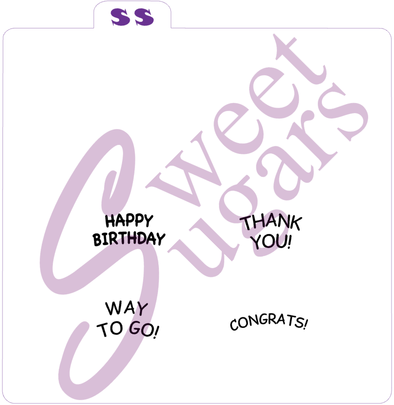 Cupcake Cutter/Silkscreen Stencil Combo (2 options) image 2