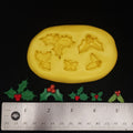 Mini Holly and Berries Mold for Fondant, Chocolate, & Clay image 0