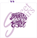 Happy Easter Silkscreen Stencil image 0