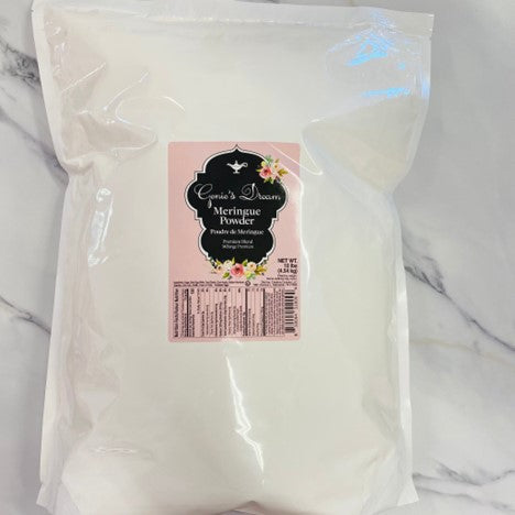 SHIPS SAME/NEXT DAY!10 lb. Bag Genie's Dream Meringue Powder Best by 10/13/25 image 0