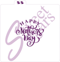 Happy Mother's Day Silkscreen Stencil image 0
