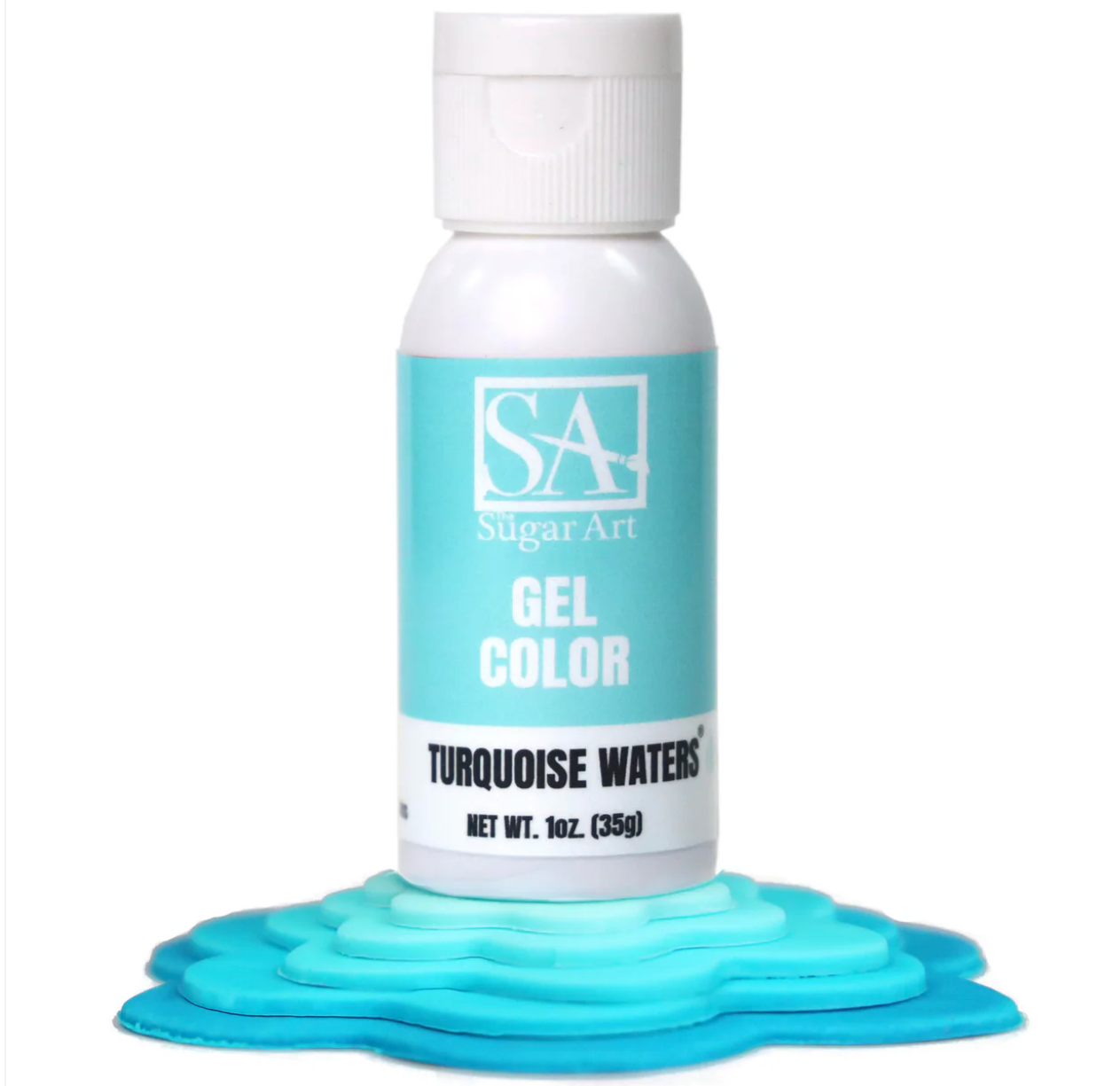 Turquoise Waters Gel Food Color - Essential image 0
