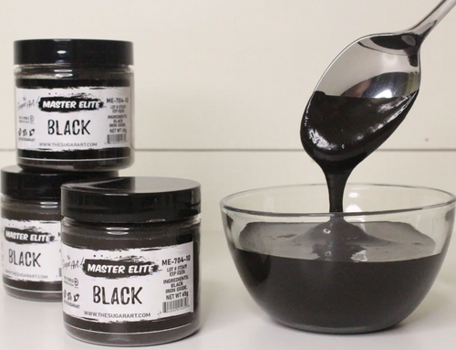 Black Master Elite Powder Food Color image 1