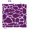 Stone Texture Background Stencil - Traditional or Silkscreen image 0