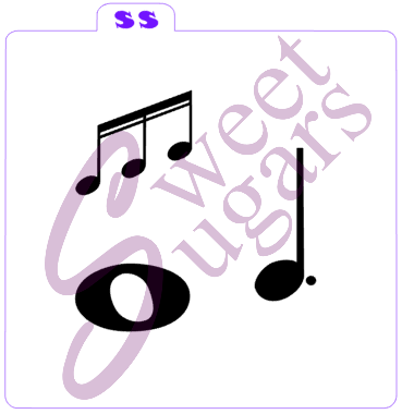 Music Symbols Silkscreen Stencils (Save $4 when ordering the bundle) image 2