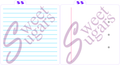Notebook Paper Set (Blue & Red Lines, Holes), 2 piece- Traditional or Silkscreen image 0
