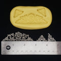 Ornate Vignette - Photo Corners & Cornice/Topper Mold for Fondant, Chocolate,Etc image 0
