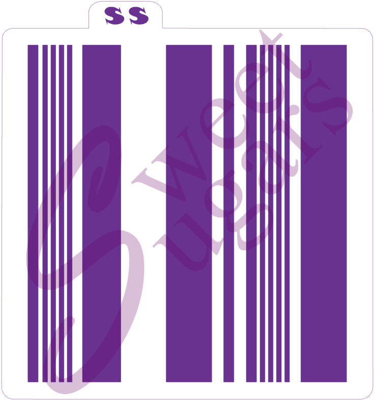 Hockaday Plaid Stencil - Traditional or Silkscreen image 0