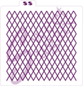 Waffle Cone or Net Background Silkscreen Stencil image 0