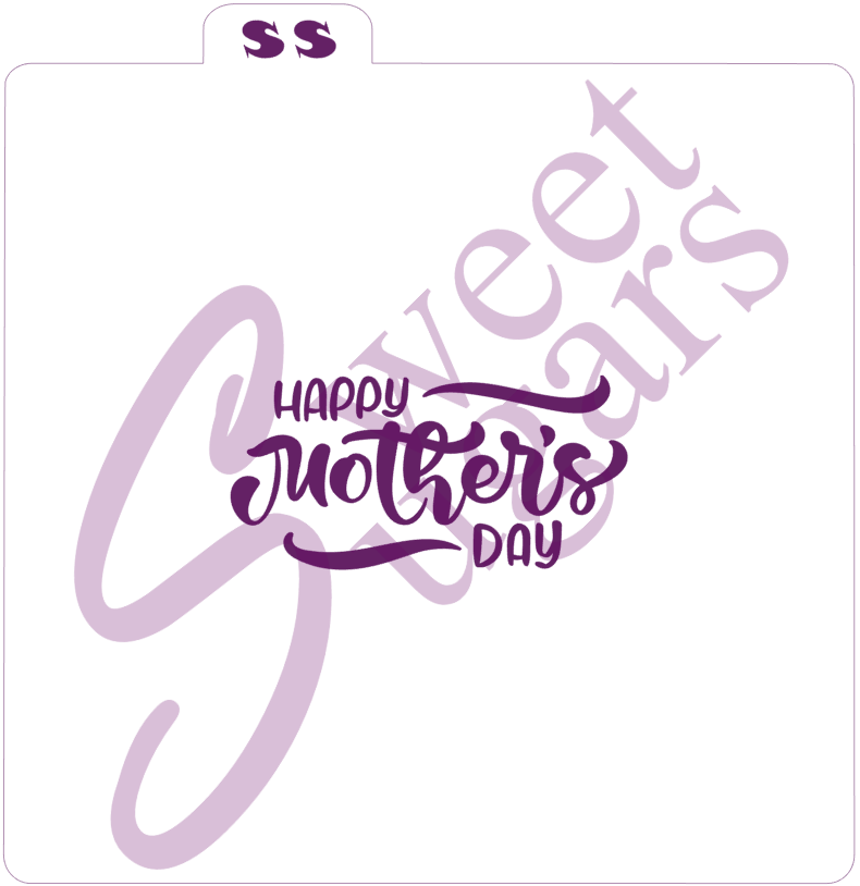 Happy Mother's Day Silkscreen Stencil image 0