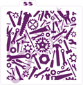 Tool Background Silkscreen Stencil image 0