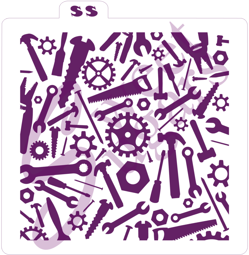 Tool Background Silkscreen Stencil image 0