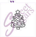 Christmas Tree Paint Your Own (PYO) Silkscreen Stencil image 0