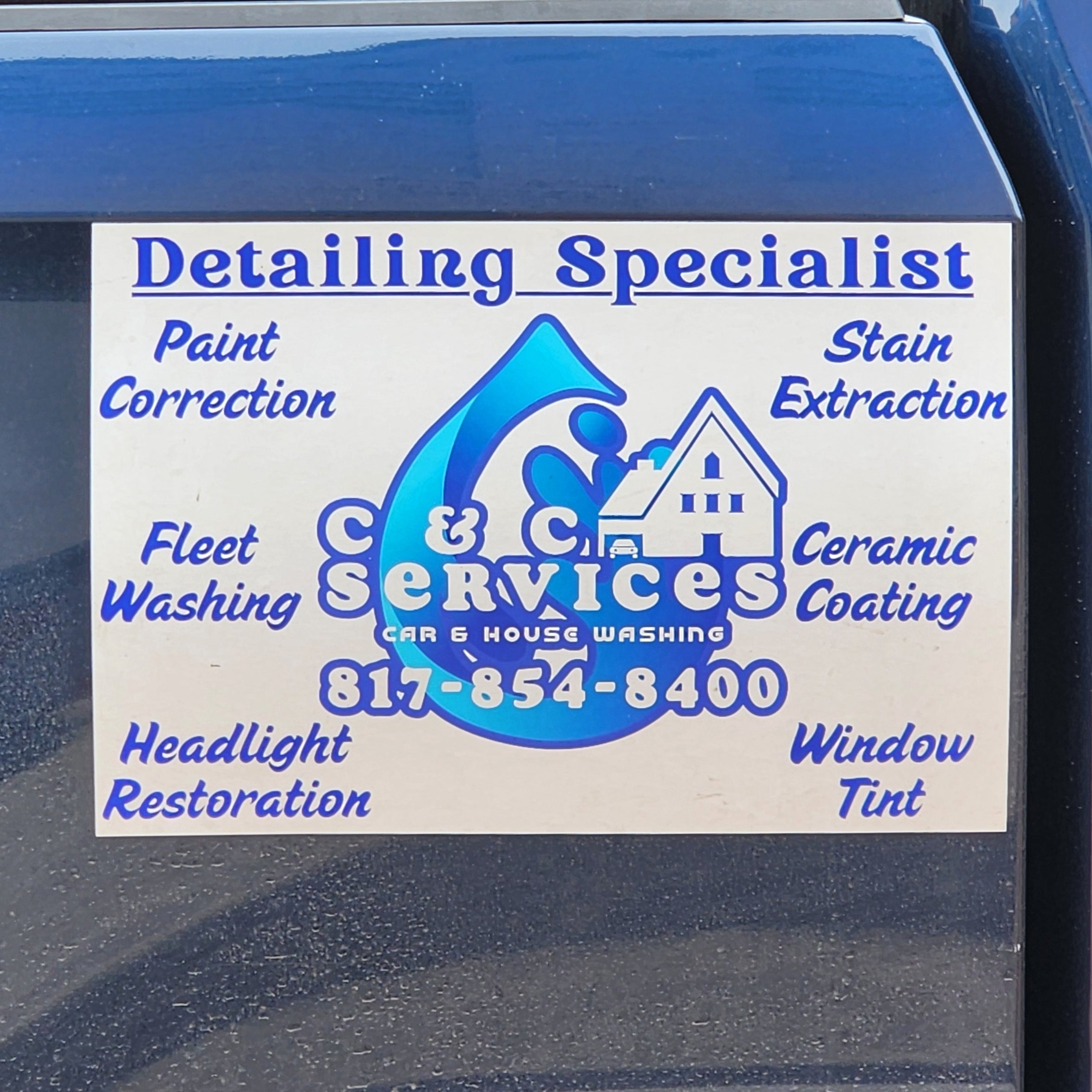Car Magnet - Custom 12" x 18" UV-Printed, 30 mil image 0
