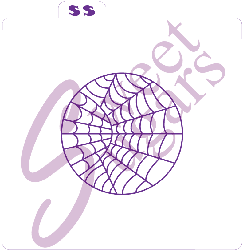 Double Spiderweb Silkscreen Stencil image 0