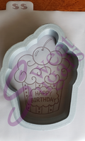 Cupcake Cutter/Silkscreen Stencil Combo (2 options) image 0
