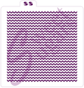 Micro Chevron Background Silkscreen Stencil image 0