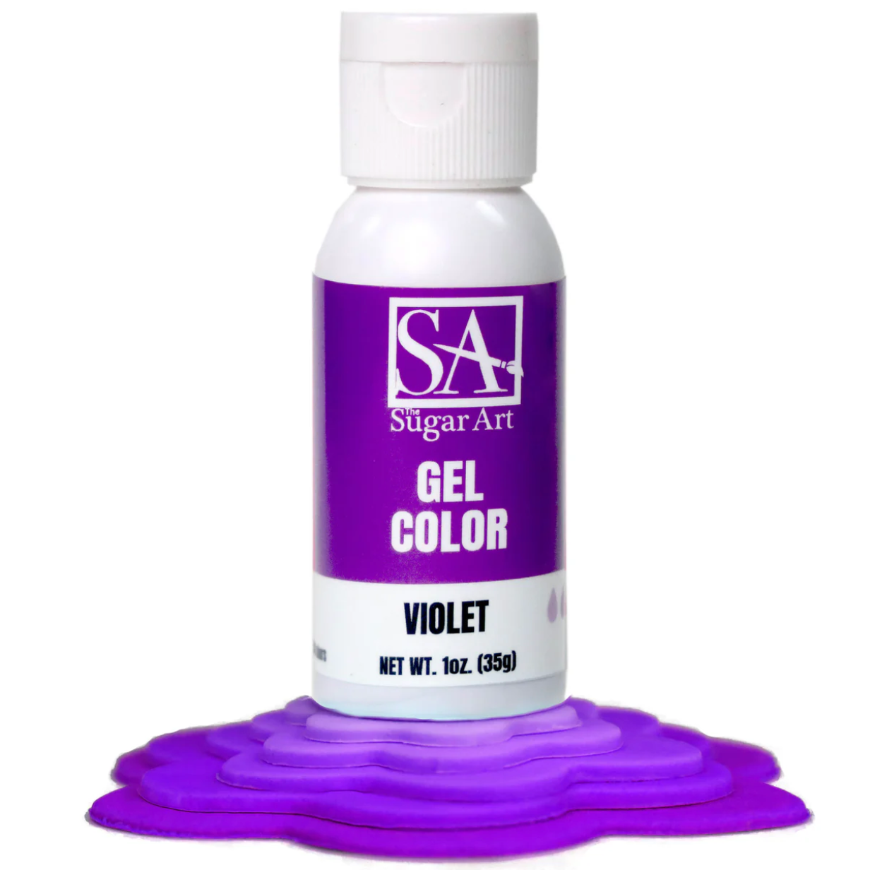 Violet (Purple) Gel Food Color - Essential image 0
