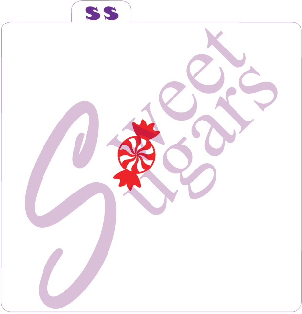 Jolly 2 part Silkscreen Stencil image 2